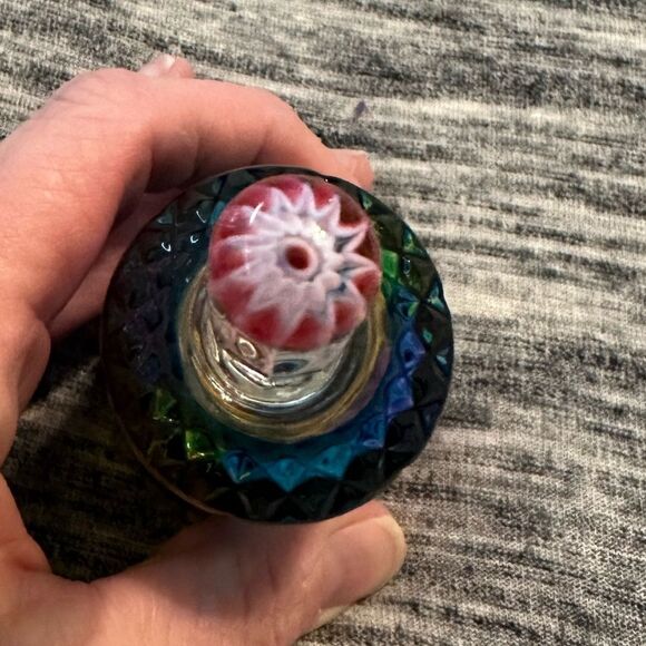 Vintage Hand Painted MURANO Glass Venezia Bell 4.8" tall x 2.1" in diameter‎ - Picture 7 of 8